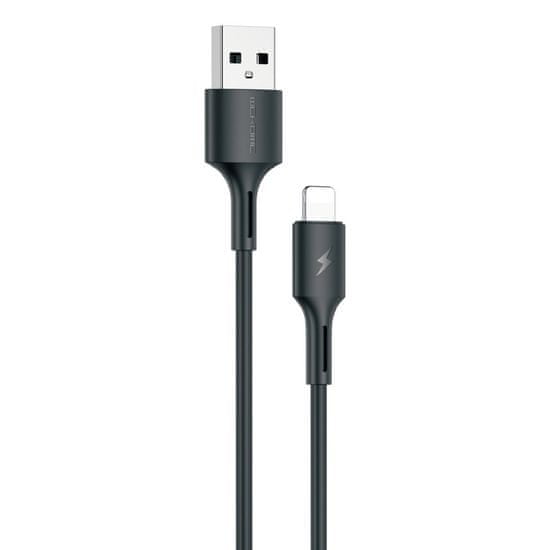 WK Design YouPin kabel USB / Lightning 3A PD 1m, černý