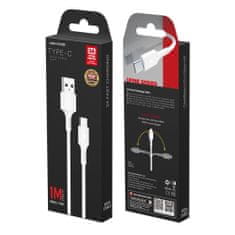 WK Design YouPin kabel USB / USB-C 3A 1m, bílý