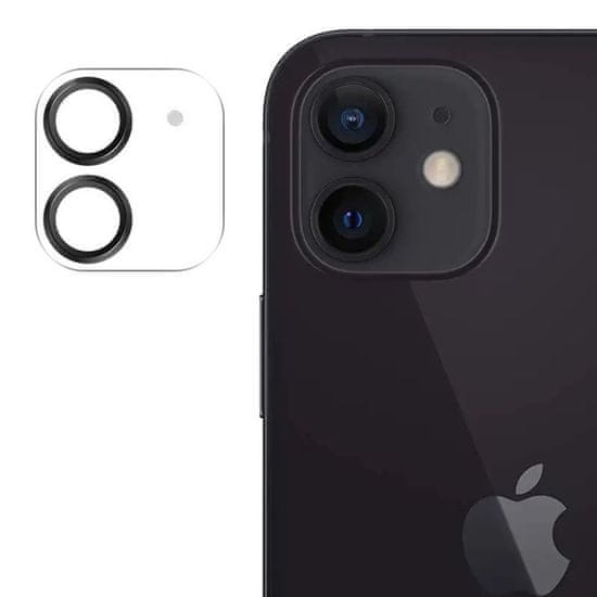 Joyroom Shining tvrzené sklo na kameru na iPhone 12, černé