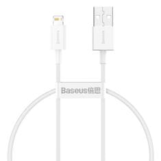 shumee Špičkový kabel USB kabel Iphone Lightning 2.4A 25cm Bílý