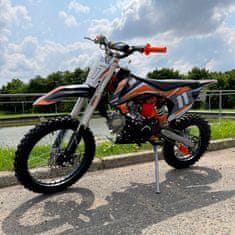 Leramotors Pitbike SHARK E-START 125ccm 4T 17/14 - oranžová