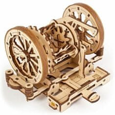 UGEARS 3d dřevěné mechanické puzzle stem diferenciál