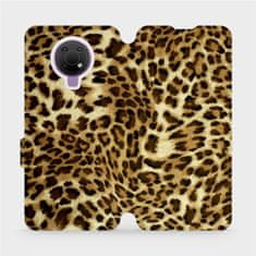 Mobiwear Flip pouzdro na mobil Nokia G10 - VA33P Leopardí vzor