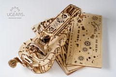 InnoVibe Ugears 3D dřevěné mechanické puzzle Hurdy-Gurdy