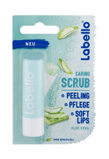 Labello 5.5ml aloe vera lip scrub, balzám na rty