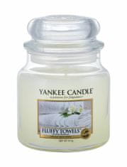 Yankee Candle 411g fluffy towels, vonná svíčka