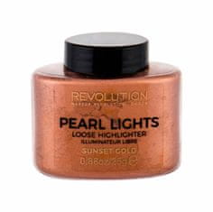 Kraftika 25g pearl lights, sunset gold