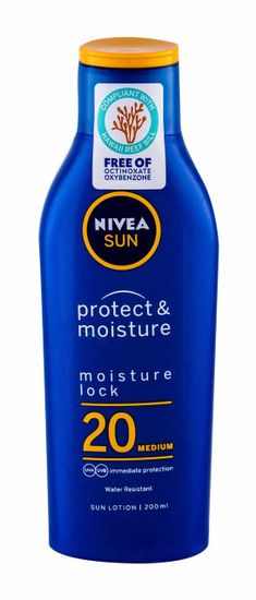Nivea 200ml sun protect & moisture spf20