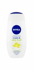 Nivea 250ml care & star fruit, sprchový krém