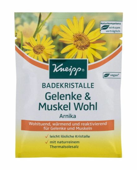 Kneipp 60g mineral bath salt joint & muscle arnica