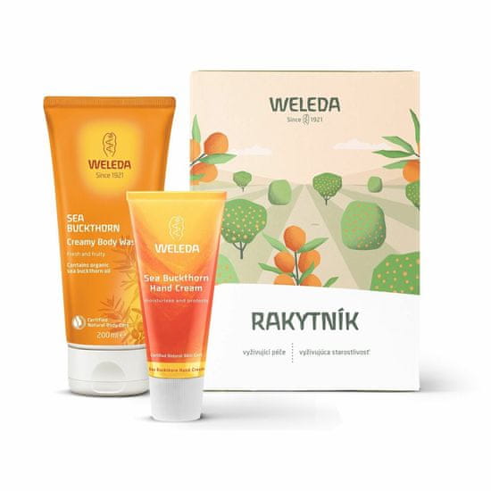 Weleda 200ml sea buckthorn, sprchový krém