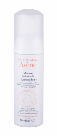 Avéne 150ml sensitive skin cleansing foam, čisticí pěna