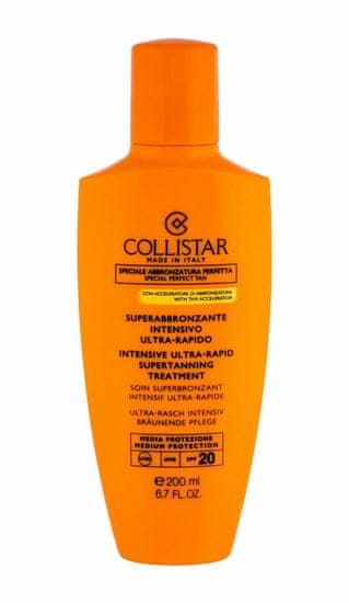 Collistar 200ml special perfect tan intensive ultra-rapid