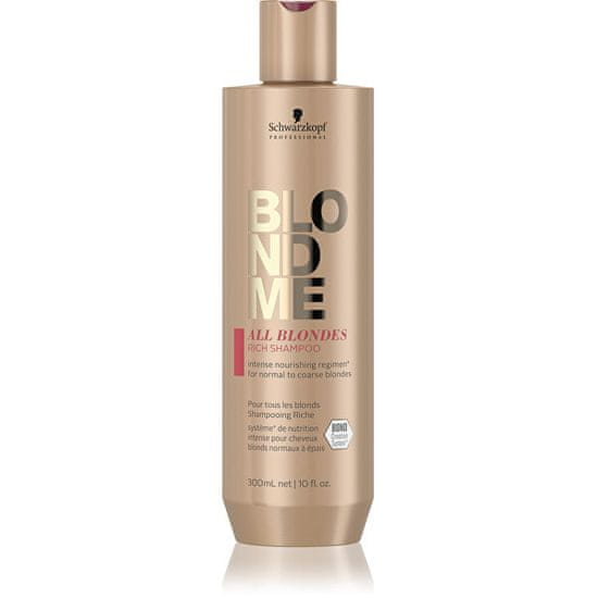 Schwarzkopf Prof. Šampon pro normální a silné blond vlasy BLONDME All Blondes (Rich Shampoo)