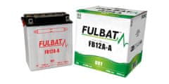 Fulbat baterie 12V, YB12A-A, 12Ah, 155A, konvenční 134x80x160, FULBAT (vč. balení elektrolytu) 550561