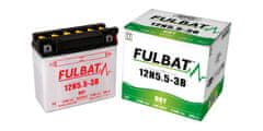 Fulbat baterie 12V, 12N5.5-3B, 5,8Ah, 44A, konvenční 135x60x130, FULBAT (vč. balení elektrolytu) 550529