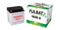 Fulbat baterie 12V, YB30L-B, 31,5Ah, 300A, konvenční 168x132x176 FULBAT (vč. balení elektrolytu) 550552