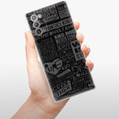 iSaprio Silikonové pouzdro - Text 01 pro Samsung Galaxy Note 20