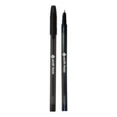 Astra ZENITH Handy, Kuličkové pero 0,7mm, černé s víkem, 4ks, 201318010