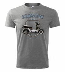 STRIKER Tričko Simson SR-50 Barva: Modrá, Velikost: S