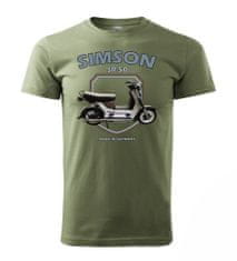 STRIKER Tričko Simson SR-50 Barva: Modrá, Velikost: S
