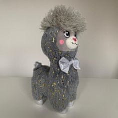 InnoGIO plyšová hračka ALPACA Grey 30cm