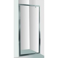 Olsen Spa Sprchové dveře do niky SMART - ALARO Chrom/Leštěný hliník (ALU) Univerzální Levé / Pravé Čiré bezpečnostní sklo - 6 mm 70 cm