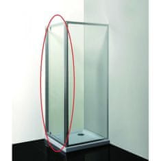 Olsen Spa Sprchové dveře do niky SMART - ALARO Chrom/Leštěný hliník (ALU) Univerzální Levé / Pravé Čiré bezpečnostní sklo - 6 mm 70 cm