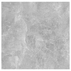Greatstore Noční stolek betonově šedý 30,5 x 30 x 30 cm dřevotříska
