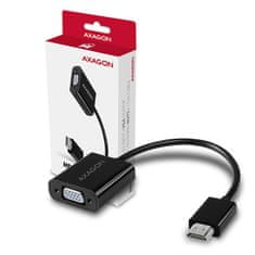 AXAGON RVH-VGN HDMI na VGA ADAPTER - zánovní