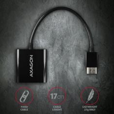 AXAGON RVH-VGN HDMI na VGA ADAPTER - zánovní