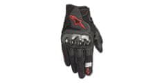 Alpinestars rukavice SMX-1 AIR 2, ALPINESTARS (černé/červené fluo) 2024 (Velikost: S) 2H506692