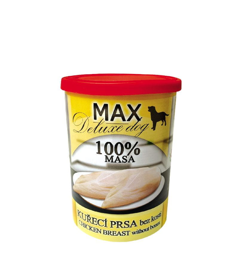 FALCO MAX deluxe kuřecí prsa bez kosti 6x400g