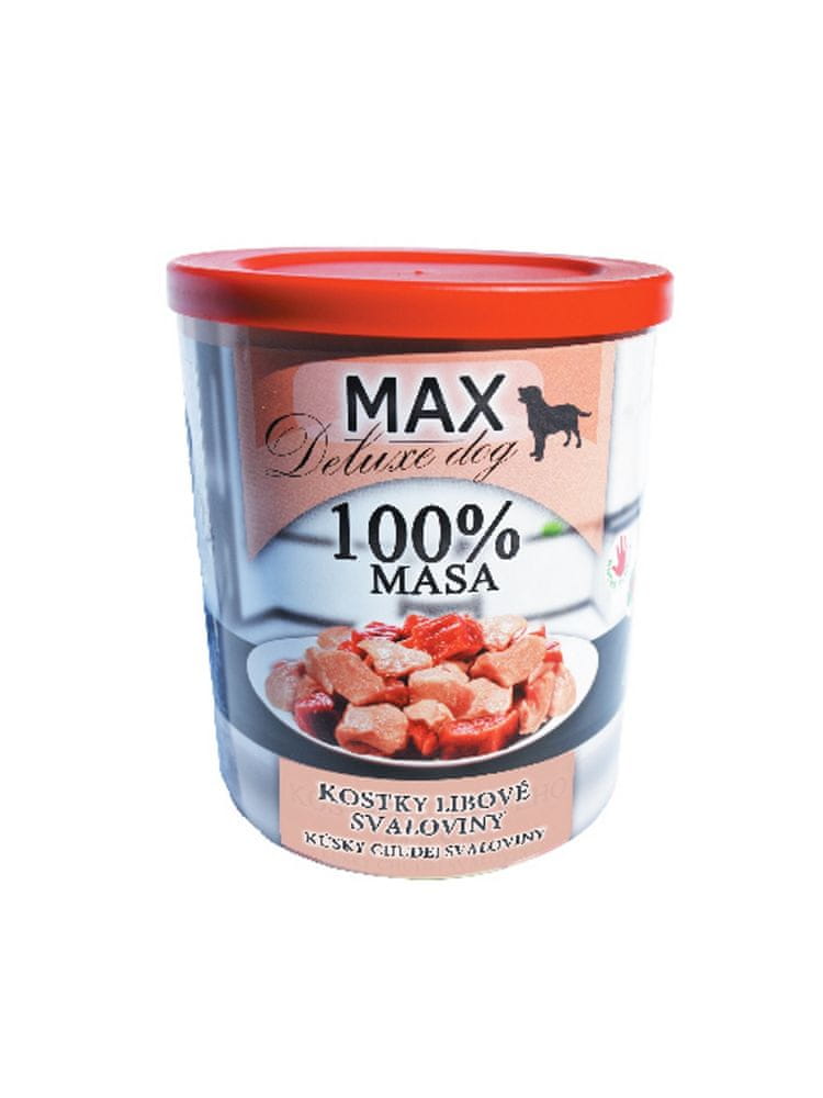 FALCO MAX deluxe kostky libové svaloviny 6x400g