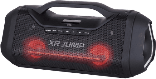 přenosný reproduktor trevi xr 400 app bluetooth line in vstup rukojeť powerbanka funkce podpora mp3 výkon zvukový 60 W usb přehrávání