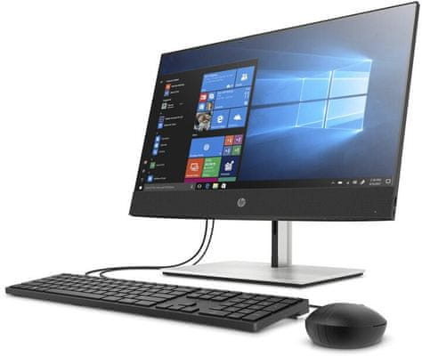 Domácí, kancelářský počítač All-in-One ProOne 440 G6 AiO 23.8 (294X1EA) klávesnice monitor myš počítač v jednom