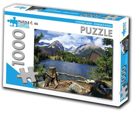 Tourist Edition Puzzle Vysoké Tatry, Štrbské pleso 1000 dílků (č.65)