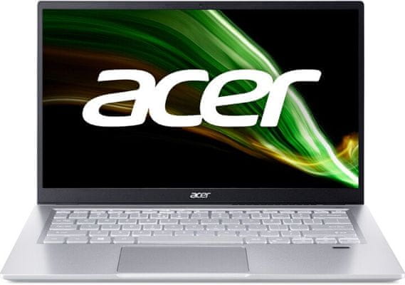 Ultrabook Acer Swift 3 14 palců Full HD AMD Ryzen 7 Radeon Graphics WiFi ax 512 GB SSD 16 GB RAM DDR4 výkon na rozdávání hliníkový kryt odolnost tenké provedení