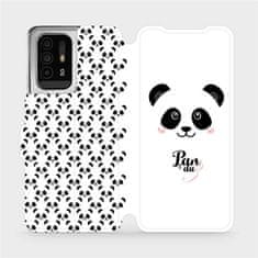 Mobiwear Flip pouzdro na mobil OPPO Reno5 Z 5G - M030P Panda Amálka