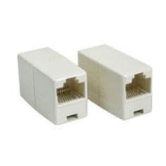 W-STAR W-Star Spojka RJ45 (UTP) cat5 bílá CPRJ45WH