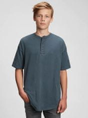 Gap Dětské tričko henley 8