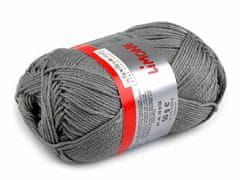 Kraftika 1ks (0091) neutral gray pletací příze limone 50g