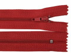 Kraftika 1ks high risk red spirálový zip šíře 3mm délka 25cm