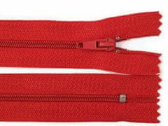 Kraftika 1ks high risk red spirálový zip šíře 3mm délka 30cm