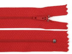 Kraftika 1ks high risk red spirálový zip šíře 3mm délka 45cm