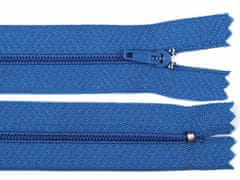 Kraftika 1ks dazzling blue spirálový zip šíře 3mm délka 20cm