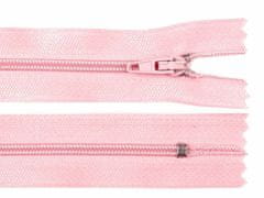 Kraftika 1ks candy pink spirálový zip šíře 3mm délka 50cm pinlock