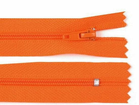 Kraftika 1ks golden poppy spirálový zip šíře 3mm délka 20cm pinlock,