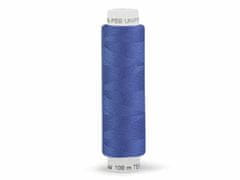 Kraftika 10ks dazzling blue polyesterové nitě unipoly návin 100m