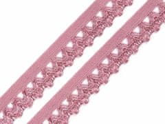 Kraftika 20m bridal rose ozdobná pruženka šíře 18mm